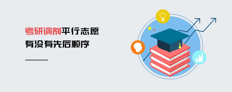 考研調(diào)劑平行志愿有沒有先后順序