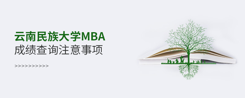 云南民族大學(xué)MBA成績(jī)查詢注意事項(xiàng)