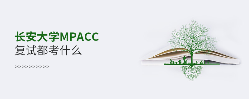 長安大學(xué)MPAcc復(fù)試都考什么
