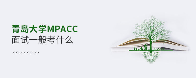 青島大學(xué)MPAcc面試一般考什么