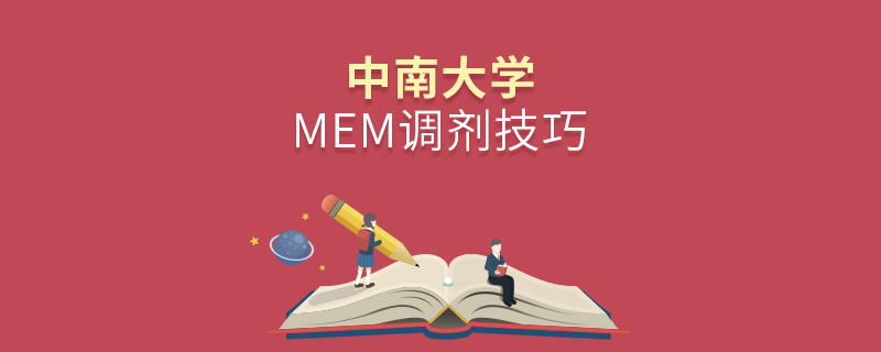 中南大學(xué)MEM調(diào)劑技巧