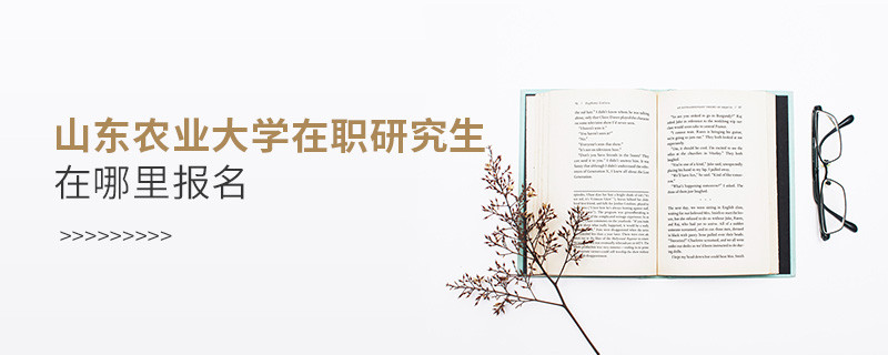 報考在職研究生選擇山東農(nóng)業(yè)大學哪里報名？