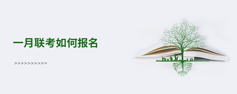 一月聯(lián)考如何報名