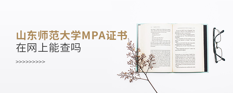 山東師范大學(xué)MPA證書在網(wǎng)上能查嗎