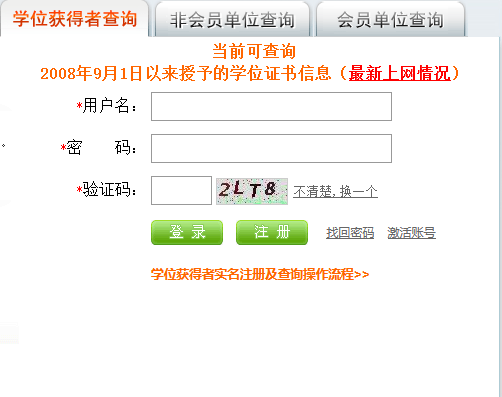 學(xué)位證書查詢流程