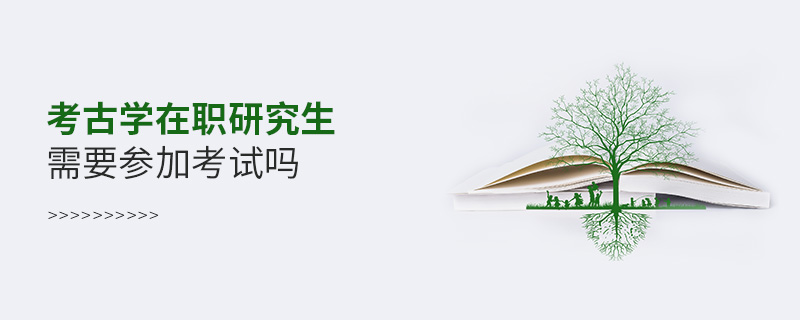 考古學(xué)在職研究生需要參加考試嗎