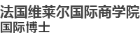 法國維萊爾國際商學(xué)院國際博士