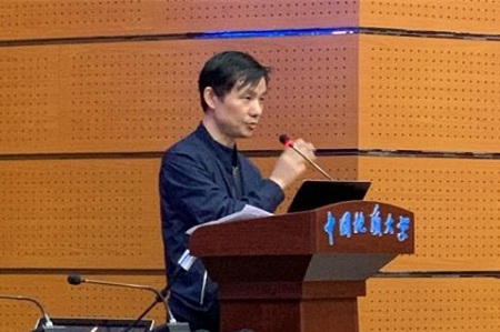 中國人民大學商學院MV項目俞明軒主任發(fā)言