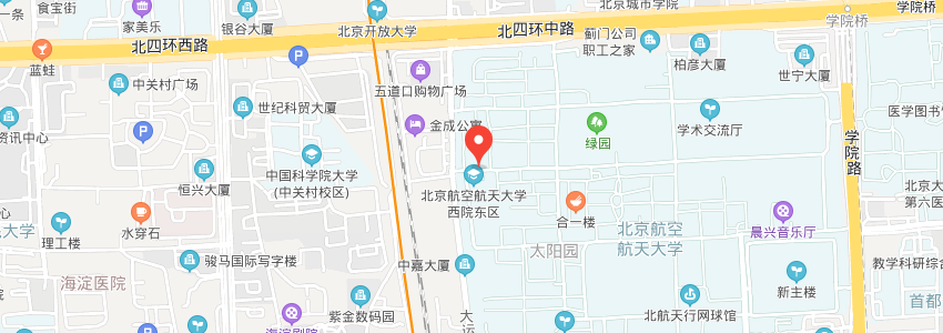 北京航空航天大學(xué)學(xué)校地圖