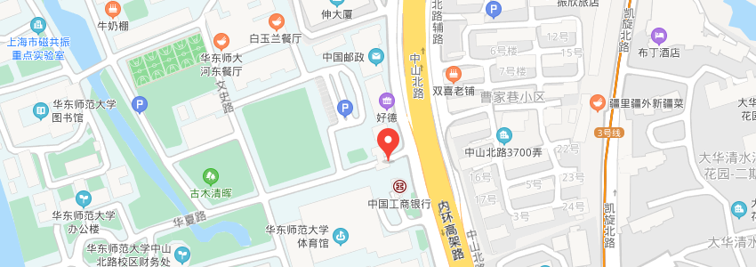 華東師范大學(xué)地圖