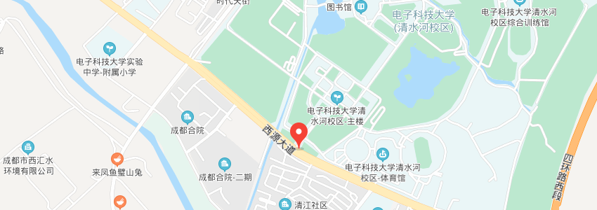 電子科技大學(xué)學(xué)校地圖