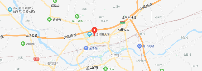 浙江師范大學(xué)學(xué)校地圖