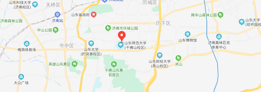 山東師范大學(xué)學(xué)校地圖