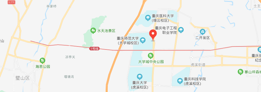 重慶師范大學(xué)學(xué)校地圖