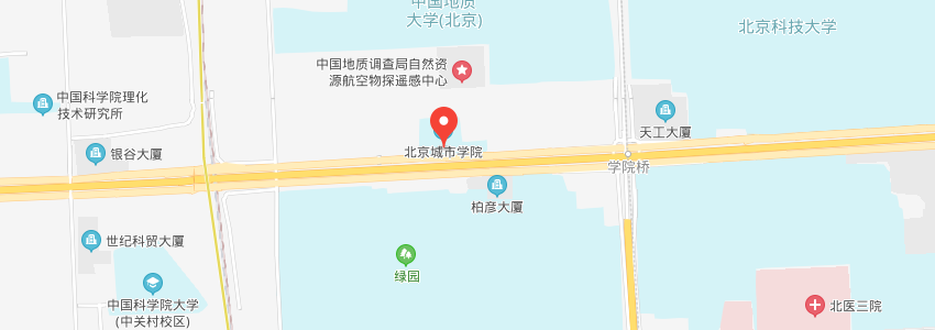 北京城市學(xué)院學(xué)校地圖