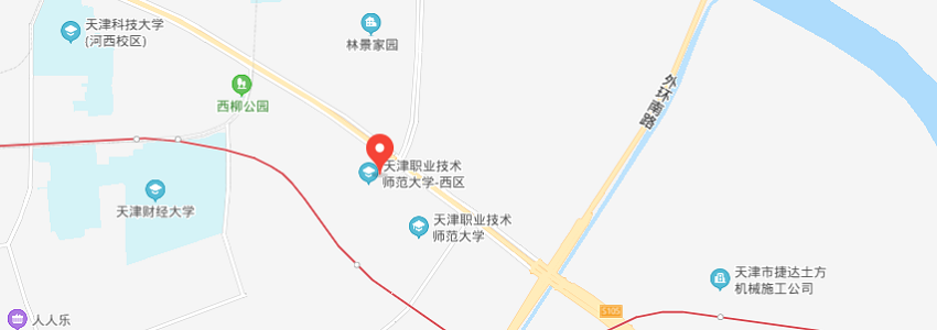 天津職業(yè)技術(shù)師范大學(xué)學(xué)校地圖