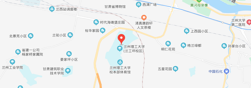 蘭州理工大學(xué)學(xué)校地圖