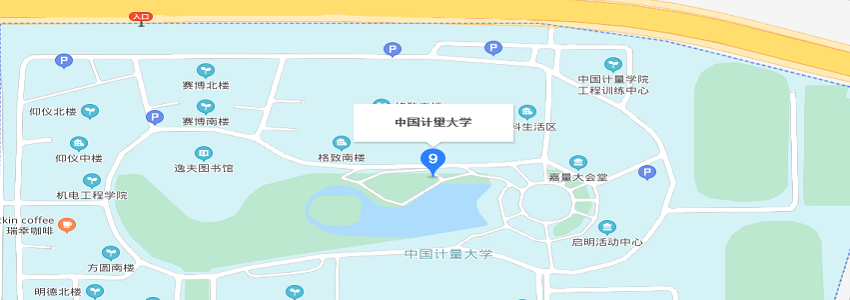 中國計量大學(xué)學(xué)校地圖