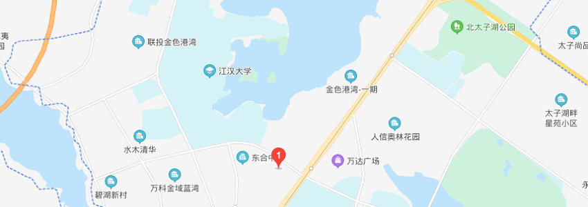 江漢大學(xué)學(xué)校地圖