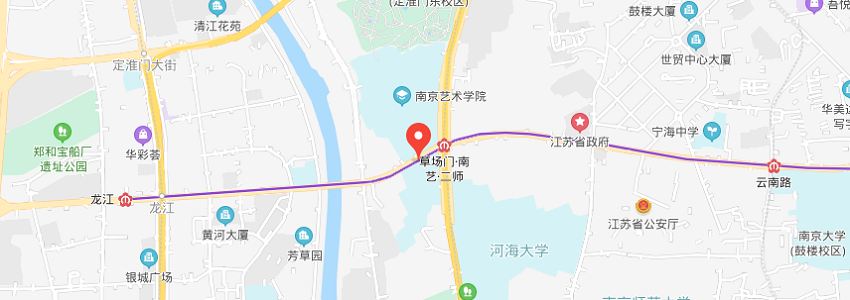 南京藝術學院學校地圖