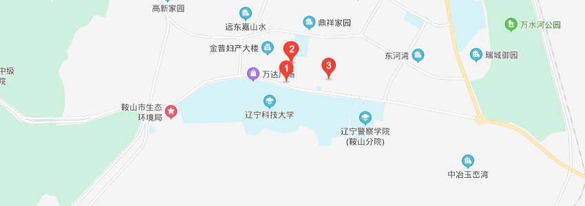 遼寧科技大學學校地圖