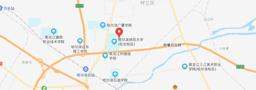 哈爾濱師范大學(xué)學(xué)校地圖