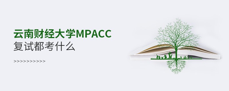 云南財經(jīng)大學(xué)MPAcc復(fù)試都考什么