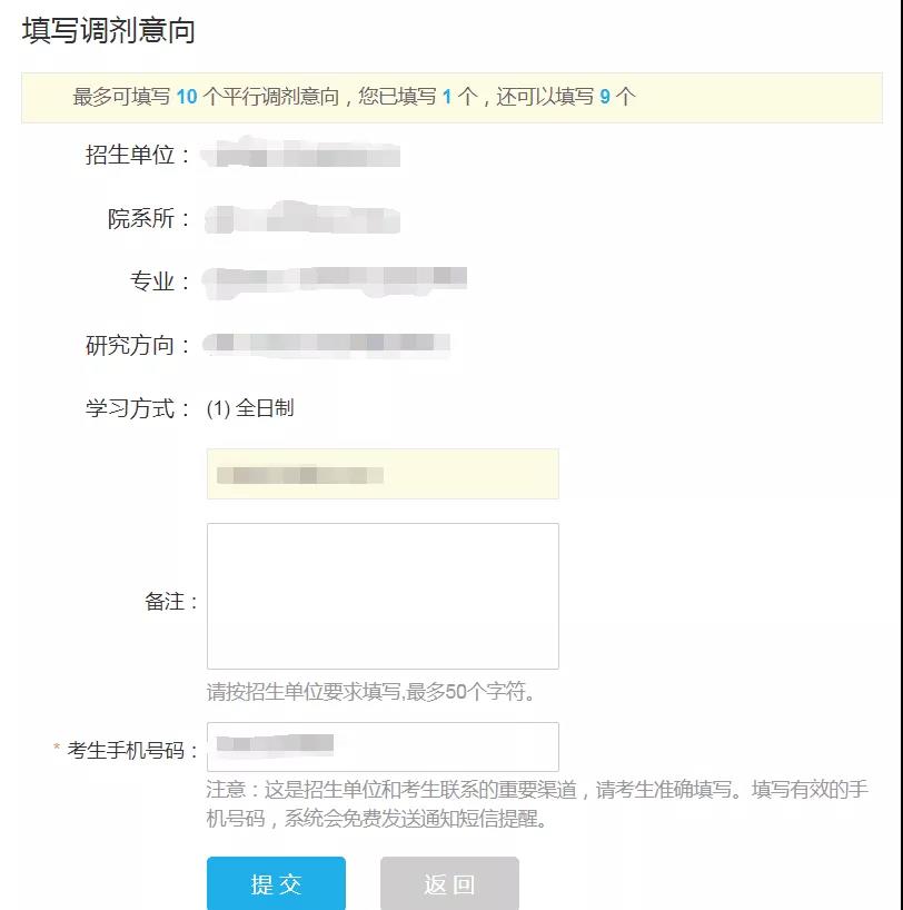 2021研究生調(diào)劑系統(tǒng)