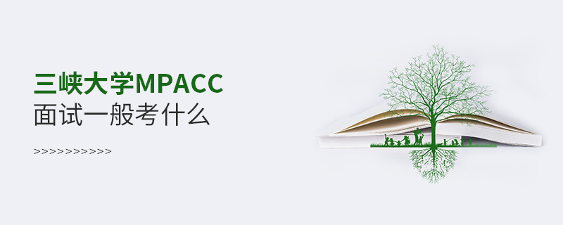 三峽大學(xué)MPAcc面試一般考什么