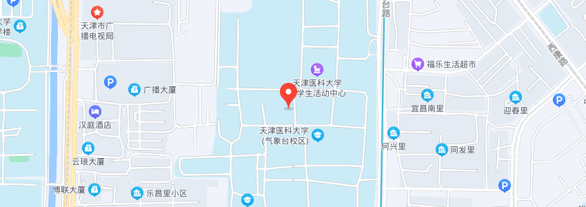 天津醫(yī)科大學(xué)學(xué)校地圖