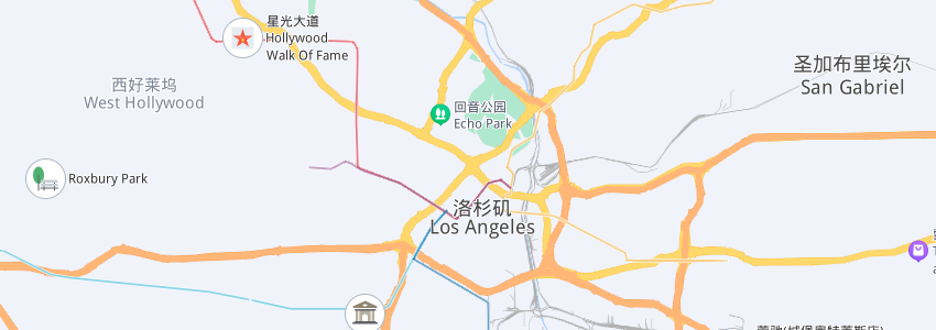 美國羅商大學(xué)學(xué)校地圖