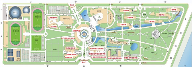 復(fù)試場(chǎng)地路線